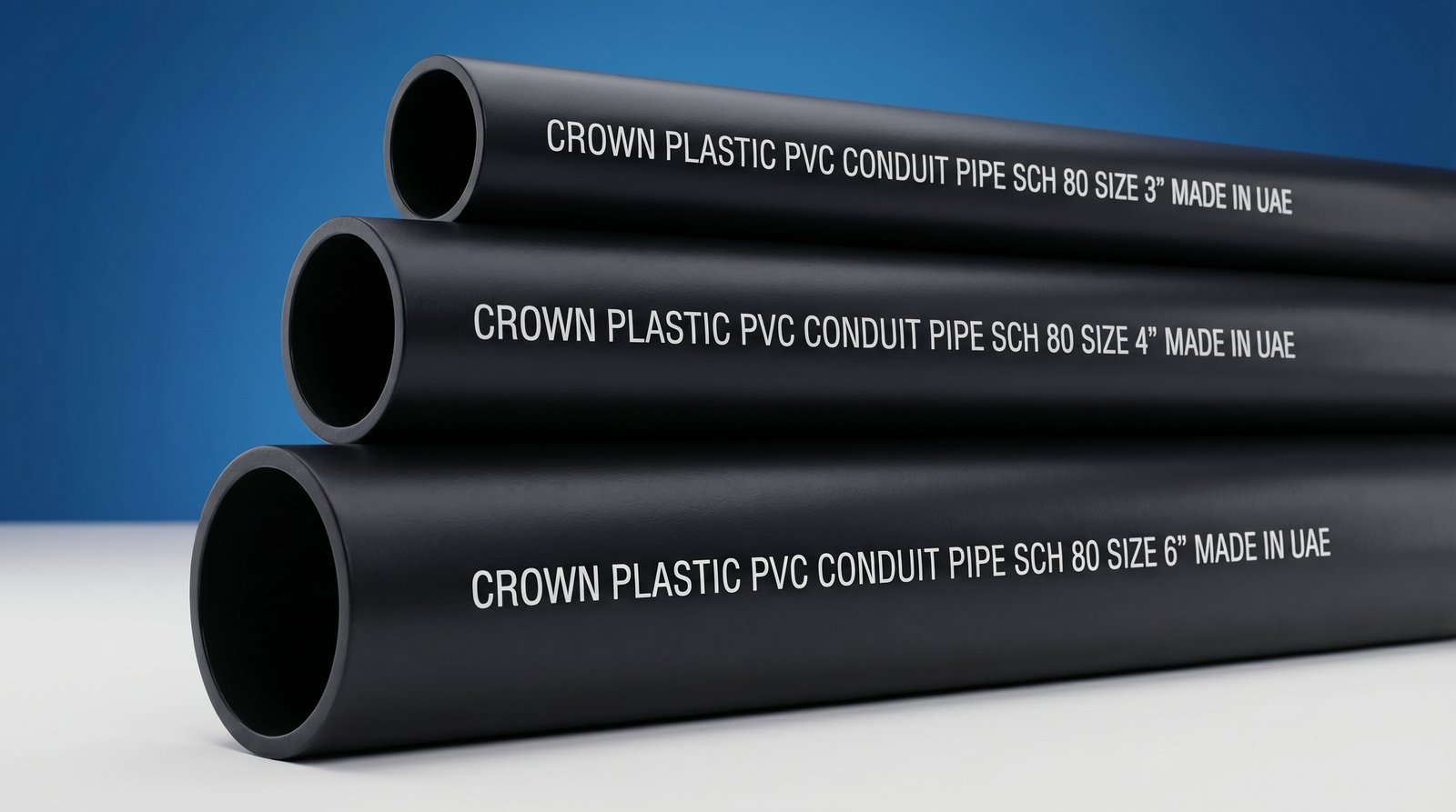 أنابيب القنوات PVC جدول 80 - أمريكي
